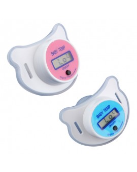 Baby Nipple Thermometer Termometro Baby Pacifier LCD Digital Mouth Nipple Pacifier Chupeta Termometro Testa