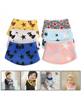 Cotton Baby Bibs Kids Cartoon Towel Saliva Child scarf Collar Bandana Bibs Baby Girls Bandanas Baby Clothing Accessory