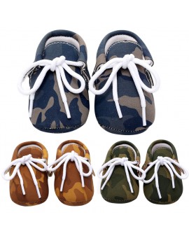  2017 New Baby Pediatric Comfortable Hard Shoes Children Anti-Slip Rubber Sole Camouflage Shoes 