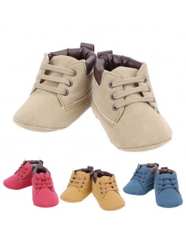  Baby Anti-slip First Walker Toddler Kids Martin Boots Infant Prewalker Soft Sole Shoes 