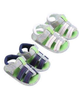  Baby Canvas Summer Shoes Toddler Kids Casual Antislip Baby Boy Girl Sandals Infant Soft Soled Shoes 