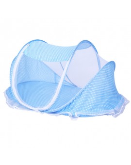 Foldable New Baby Crib 0-2 Years Baby Bed With Pillow Mat Set Portable Folding Crib With Netting Newborn Sleep Travel Bed