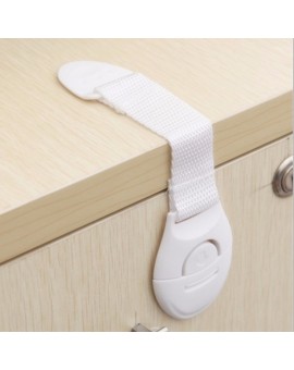 Cabinet Door Drawers Refrigerator Toilet Lengthened Bendy Safety Cloth Belt Plastic Locks For Child Kid Baby Safety