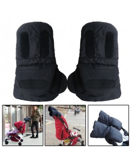 Baby Stroller Warm Glove Winter infant Stroller Essential Accessories Kids Toddler Trolleys Pram Pushchair Car Gloves