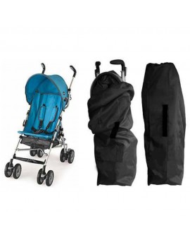Oxford Cloth Car Air Stroller Pram Baby Bag Buggy Travel Cover Case Black Stroller Accessories