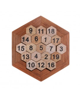  Funny Geometric Shape Number Puzzle Children Wooden Number Board Math Game Early Educational Learning Wood Toys Gift 