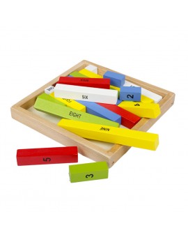  Wooden Number Sticks Building Blocks Kids Math Learning Toy Kid Educational Digital Blocks