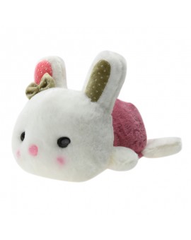 20cm Cute Bowknot Rabbit Little Bunny Plush Toys Small Stuffed Animals for Baby Girls Birthday Gift Random Color