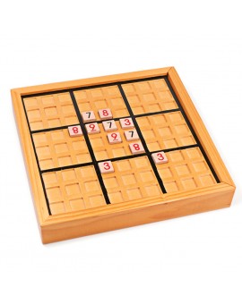 Wooden Sudoku Puzzle Adults Kids Logic Development Math Toy Jigsaw Puzzle Table Board Game Children Learning Educational Toys