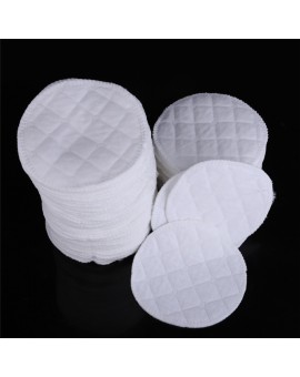 100pcs/set Soft Absorbent Cotton Washable Breastfeeding Breast Nursing Pads
