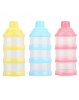 Portable Baby Infant Formula Feeding Milk Powder Box Food Snacks Bottle Container 3 Cells Grid Box