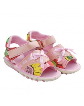  Baby Kids Soft Sole Sandals Infant Girls Antiskid Shoes Summer Summer Indoor Outdoor Leather Shoes Baby Prewalker  