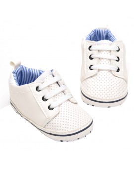  Baby Shoes Infant Boys Girls Soft Soled PU Leather Anti-slip Sneaker Toddler Kids Casual Prewalker First Walkers