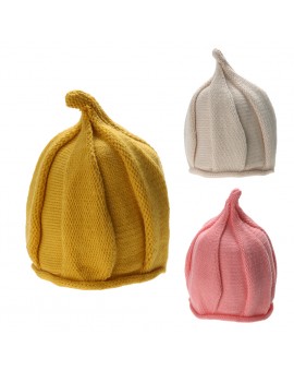  Baby Soft Wool Knitted Hat Toddler Kids Children Warm Winter Beanie 