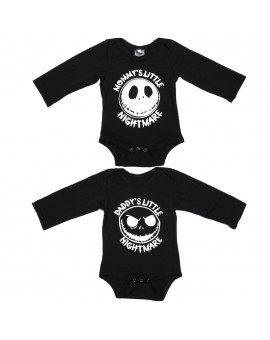  Halloween Infant Jumpsuit Baby Boys Devil Face Print Cotton Long Sleeve Bodysuit Kids Party Costume Baby Clothes
