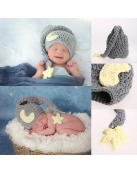  Newborn Baby Girls Boys Crochet Knited Hat Photography Prop Beanie Cap for Baby Photo Props