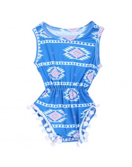  Newborn Modal Cotton Bodysuit Baby Infant Tassel Sleeveless Jumpsuit Outfits Baby Girls Summer Sunsuit Clothes 