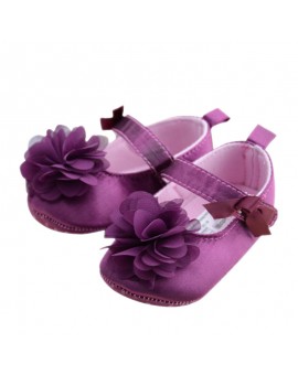 BS#S Infant Girls Shoes Soft Bottom Shoes Flower Toddler Shoes Baby Shoes 