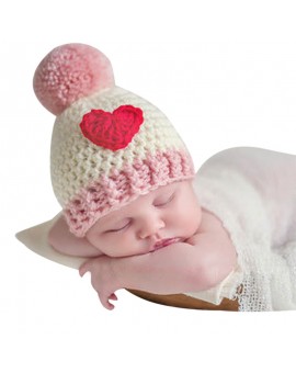 Baby Crochet Hat Custom Made Baby Love Hat Newborn Photography Prop