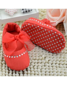 Baby Girl Princess Prewalker Shoes Soft Sole Shoes Infant Crib Shoes First Walkers Girl Toddler Shoes