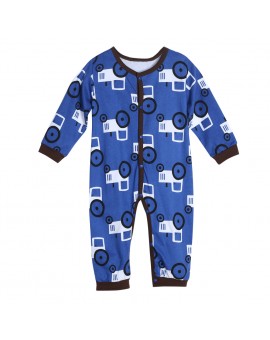 Cartoon Baby Rompers Toddler Kids Car Print Jumpsuit Infant Clothing Boys Girls Long Sleeve Rompers Baby Clothes