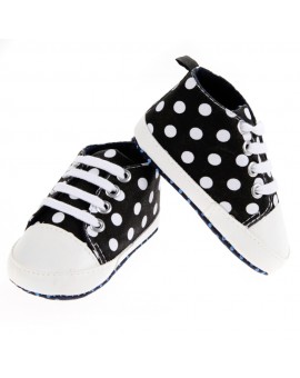 Infant Girls Boy Shoes Soft Bottom Shoes Dot First Walker Baby Toddler Shoes