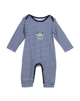 Little Baby Kittens Clothes Baby Rompers Toddler Kids Long Sleeve Stripe Girls Jumpsuit Infant Boy Clothes Lovely Clothing