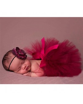 Newborn Baby Photography Props Handmade Crochet Beanie Beaded Cap