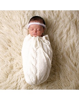 Newborn Photography Props Infant Fotografia Sleeping Bag Baby Crochet Knit Costume Photography Accessories Baby Photo Props
