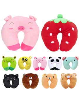 Baby Pillow Multi-Color Cartoon U Shaped Neck Protection Pillow Comfortable Head Rest Travel Pillow