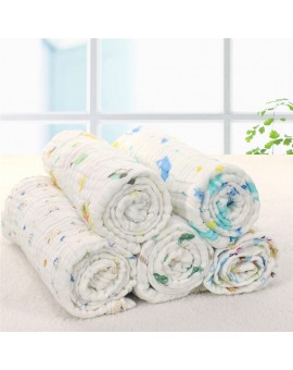 Infant Muslin Cotton Soft Newborn Baby Bath Towel Swaddling Blankets Multi Designs Functions Baby Bedding Wrap Swaddle