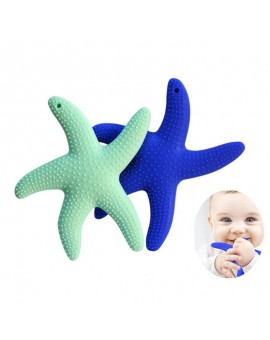 Cute Baby Starfish Teether BPA Free Safety Newborn Teethers Shape Baby Like Teether Oral Care 1PCS