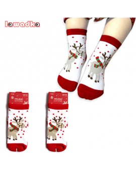 0-5T Cotton Cute Christmas Design Baby Socks Slip-resistant Cartoon New Born  Children's Christmas Socks 6Style