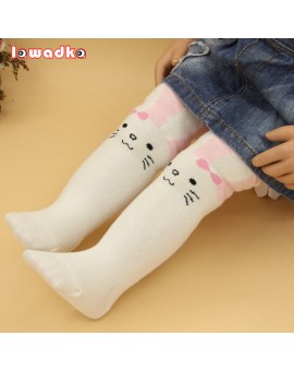 Cotton Knitting Baby Girls Tights Cartoon Rabbit Baby Tights For Girls Spring Style Soft Children Gifts 