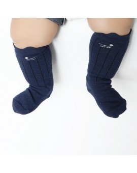 Cute Cat Design Anti Slip New Born Knee High Baby Socks Girls Kids Leg Warmers