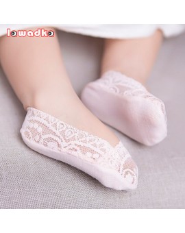 Solid Lace  Girls Kid Socks Cute Fashion Children Ship Socks Princess Style 1Pairs