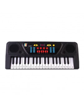  37 Keys Electronic Organ Piano Keyboard Kids Developmental Musical Instrument Toy Gift with Microphone