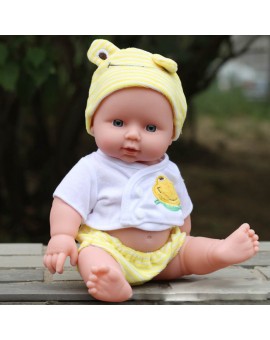 30cm Reborn Baby Doll Soft Vinyl Silicone Lifelike Alive Baby Early Educational Toys for Girls Birthday Chirstmas Gift