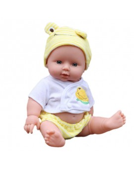 30cm Reborn Baby Doll Soft Vinyl Silicone Lifelike Newborn Baby Dolls for Girls Birthday Chirstmas Gift Random Color