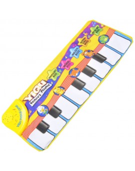 72*28cm Piano Music Game Carpet Baby Crawling Mat Toys Blanket Kid Educational Play Mat