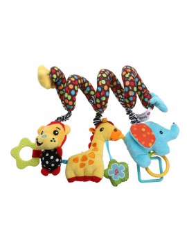 Baby IQ Development Toy Monkey Elephant Bed Crib Hanging with Bell Baby Toy Mobiles Baby Toy for Baby