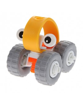 Car Robot Shape 3D Puzzle Kids DIY Assemble Learning Machine Handmade Plastic Puzzle Children Early Educational Toys Gift