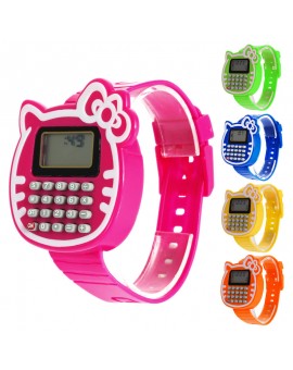 Children Silicone Sports Watch Boys Girsl Relogio Clock Date Multifunction Kids Calculator Wrist Watch