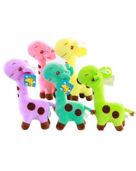Fashion Cartoon Giraffe Dear Soft Plush Toy Animal Dolls Baby Kids Birthday