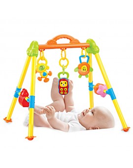 Multifunctional Music Intelligence Game Mats Baby Activity Play Mat Baby Gym Educational Fitness Frame Toys