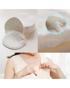 10pcs/set Soft Absorbent Cotton Washable Reusable Breastfeeding Breast Nursing Pads