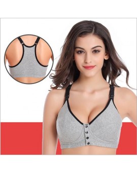 Breastfeeding Maternity Nursing Bra Pregnancy Clothes For Pregnant Women Sports Bra Top Vest Mothers Feeding Clothing Gravidas