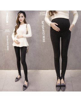 Elastic Waist Maternity Jeans Pants for Pregnancy Clothes Spring Summer 2017 New Pregnant Women Pant Maternity Plus Size PT03