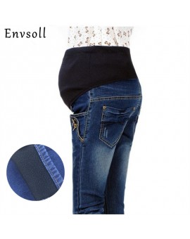 M-3XL Winter Lmitation Maternity Jeans for Pregnant Women Warm Care Belly Pregnancy Pants Leggings Stretch Maternity Clothes  